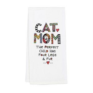 Cat Mom - Kitchen Tea Towel - Enesco